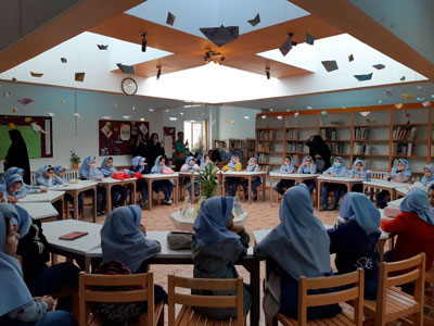 بازدید دانش آموزان از کانون پرورش فکری کودکان 